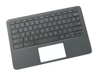 Bild von HP L92224-031 - Gehäuse-Unterteil+Tastatur - UK Englisch - HP - ChromeBook 11A G6