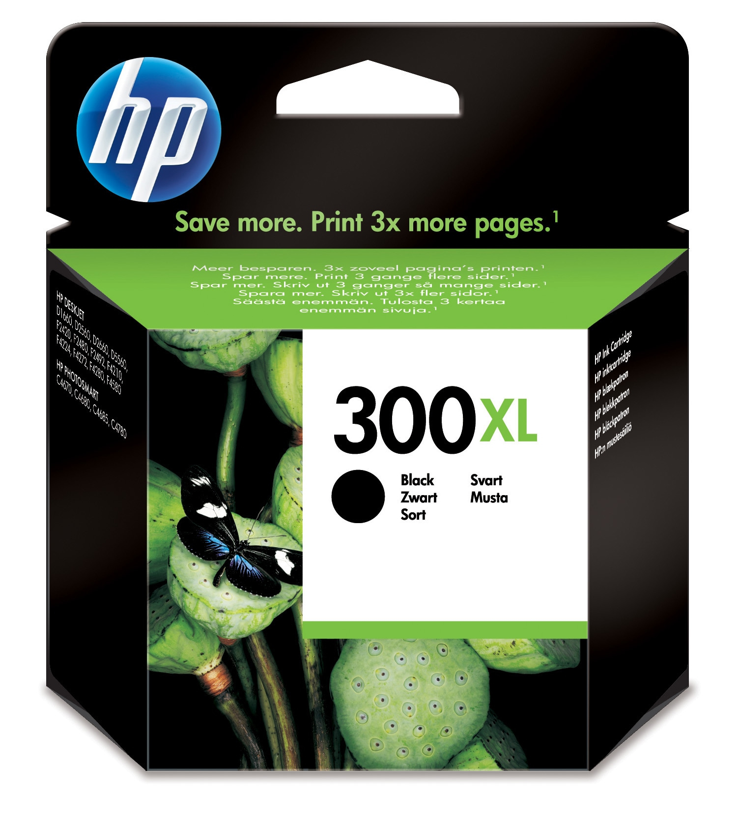 Bild von HP DeskJet 300XL - Tintenpatrone Original - Schwarz - 12 ml