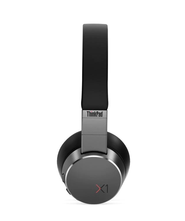 Bild von Lenovo ThinkPad X1 - Kabellos - Anrufe/Musik - 20 - 20000 Hz - 214 g - Kopfhörer - Schwarz - Grau - Silber