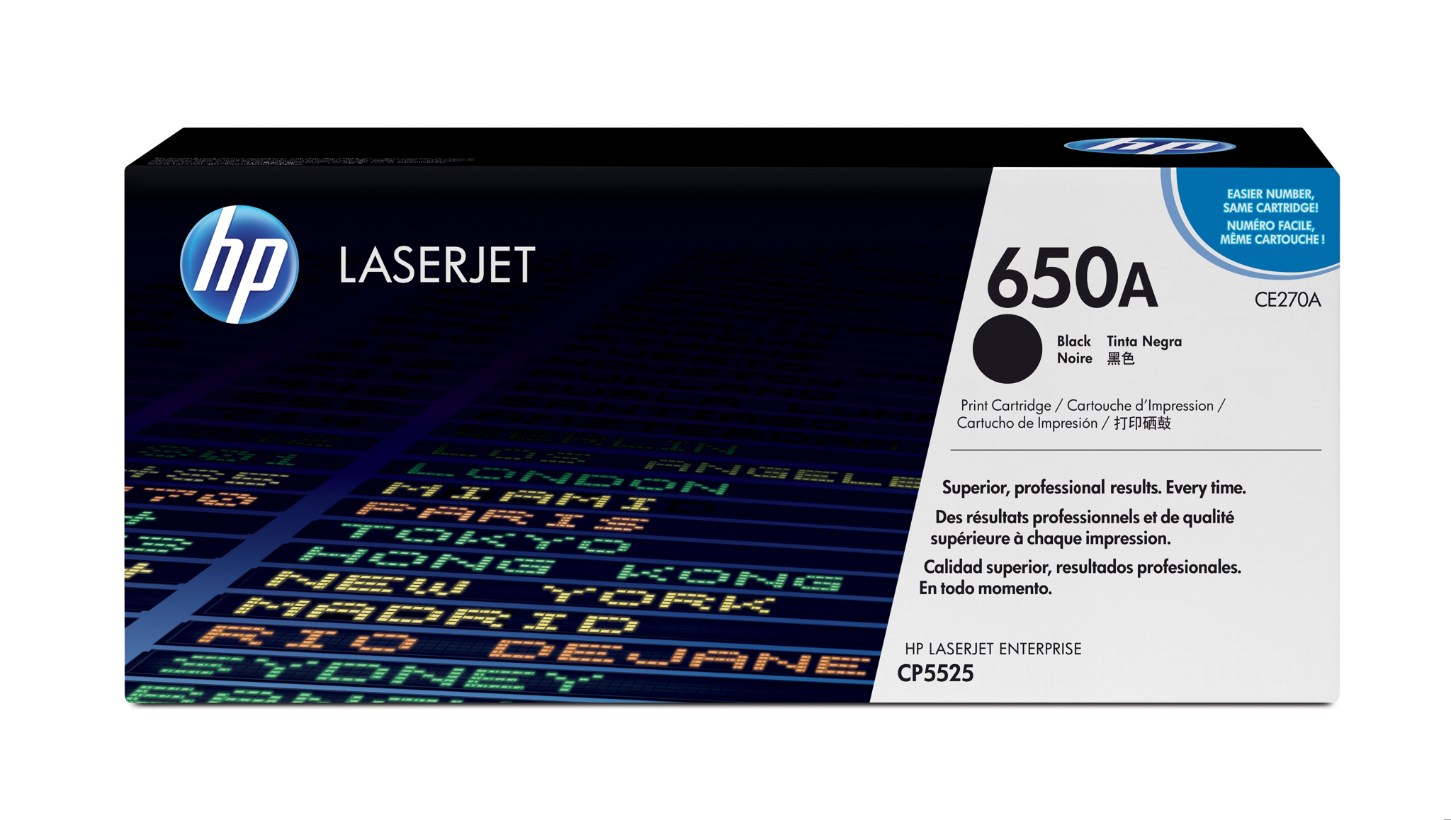 Bild von HP Color LaserJet 650A - Tonereinheit Original - Schwarz - 13.500 Seiten