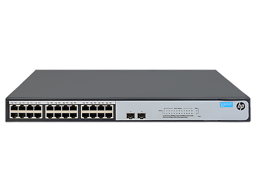 Bild von HPE OfficeConnect 1420 24G 2SFP+ - Unmanaged - L2 - Gigabit Ethernet (10/100/1000) - Vollduplex - Rack-Einbau - 1U
