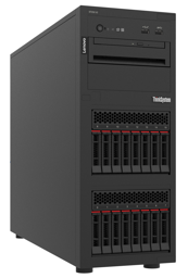Bild von Lenovo ThinkSystem ST250 V2 - 2,6 GHz - E-2378 - 16 GB - DDR4-SDRAM - 550 W - Tower