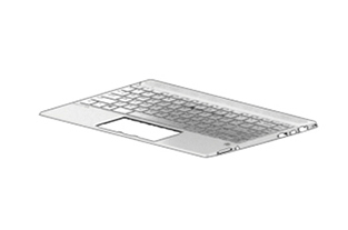 Bild von HP L37531-B31 - Tastatur - 33,8 cm (13.3 Zoll) - Holländisch - Tastatur mit Hintergrundbeleuchtung - HP - Pavilion 13