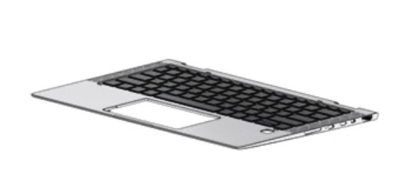 Bild von HP L31882-A41 - Gehäuse-Unterteil+Tastatur - Belgisch - HP - EliteBook x360 1030 G3