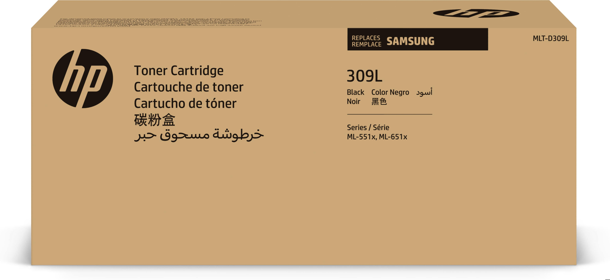 Bild von HP MLT-D309L Toner Schwarz mit hoher Reichweite - 30000 Seiten - Schwarz - 1 Stück(e)