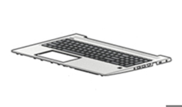 Bild von HP L45091-061 - Gehäuse-Unterteil+Tastatur - Italienisch - HP - ProBook 450 G6