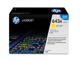 Bild von HP Color LaserJet 643A - Tonereinheit Original - Yellow - 10.000 Seiten