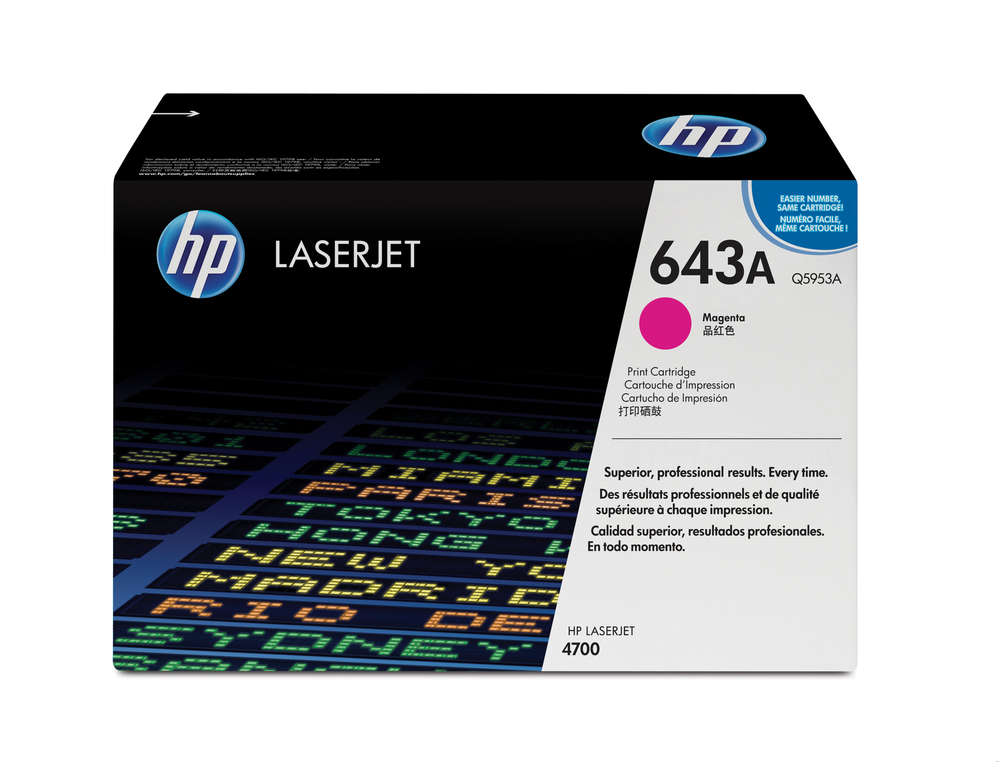Bild von HP Color LaserJet 643A - Tonereinheit Original - Magenta - 10.000 Seiten