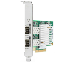 Bild von HPE E - 562SFP+ - Netzwerkadapter - PCIe 3.0 x8 - 10 Gigabit SFP+ x 2 - Adapter - Netzwerkkarte - PCI-Express