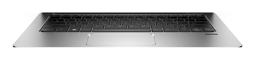 Bild von HP 842324-031 - Gehäuse-Unterteil+Tastatur - UK Englisch - Tastatur mit Hintergrundbeleuchtung - HP - EliteBook 1030 G1