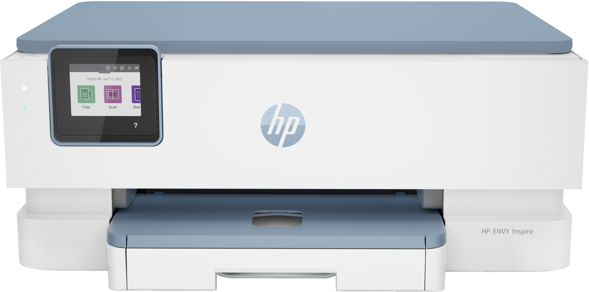 Bild von HP ENVY Inspire 7221e All-in-One-Drucker - Farbe - Drucker für Home und Home Office - Drucken - Kopieren - Scannen - Wireless; +; Mit Instant Ink kompatibel; Scannen an PDF - Thermal Inkjet - Farbdruck - 4800 x 1200 DPI - A4 - Direktdruck - Weiß