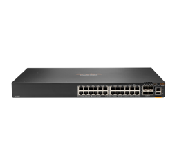 Bild von HPE 6200F 24G 4SFP+ - Managed - L3 - Gigabit Ethernet (10/100/1000) - Rack-Einbau - 1U