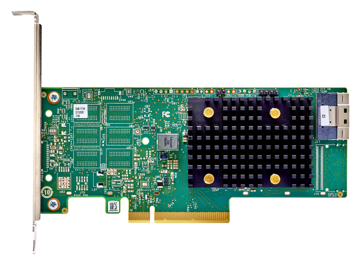 Bild von Lenovo 4Y37A78601 - PCIe - SAS - SATA - Männlich - Niedriges Profil - PCIe 4.0 - Server
