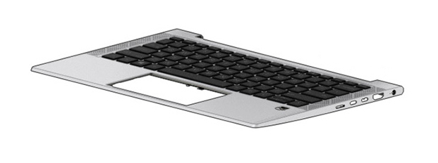 Bild von HP M36414-031 - Tastatur - UK Englisch - Tastatur mit Hintergrundbeleuchtung - HP
