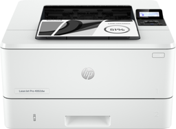 Bild von HP LaserJet Pro 4002dw Drucker - Drucken - Beidseitiger Druck; schnelle Ausgabe der ersten Seite; kompakte Größe; Energieeffizienz; hohe Sicherheit; Dual-Band Wi-Fi - Laser - 1200 x 1200 DPI - A4 - 40 Seiten pro Minute - Doppelseitiger Druck - Weiß