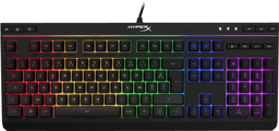 Bild von HP HyperX Alloy Core RGB - Gaming Keyboard (FR Layout) - Volle Größe (100%) - USB - Membran Key Switch - AZERTY - RGB-LED - Schwarz