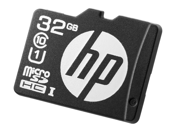 Bild von HPE 32GB microSD Mainstream Flash Media Kit - 32 GB - MicroSDHC - Klasse 10 - UHS - 21 MB/s - 17 MB/s