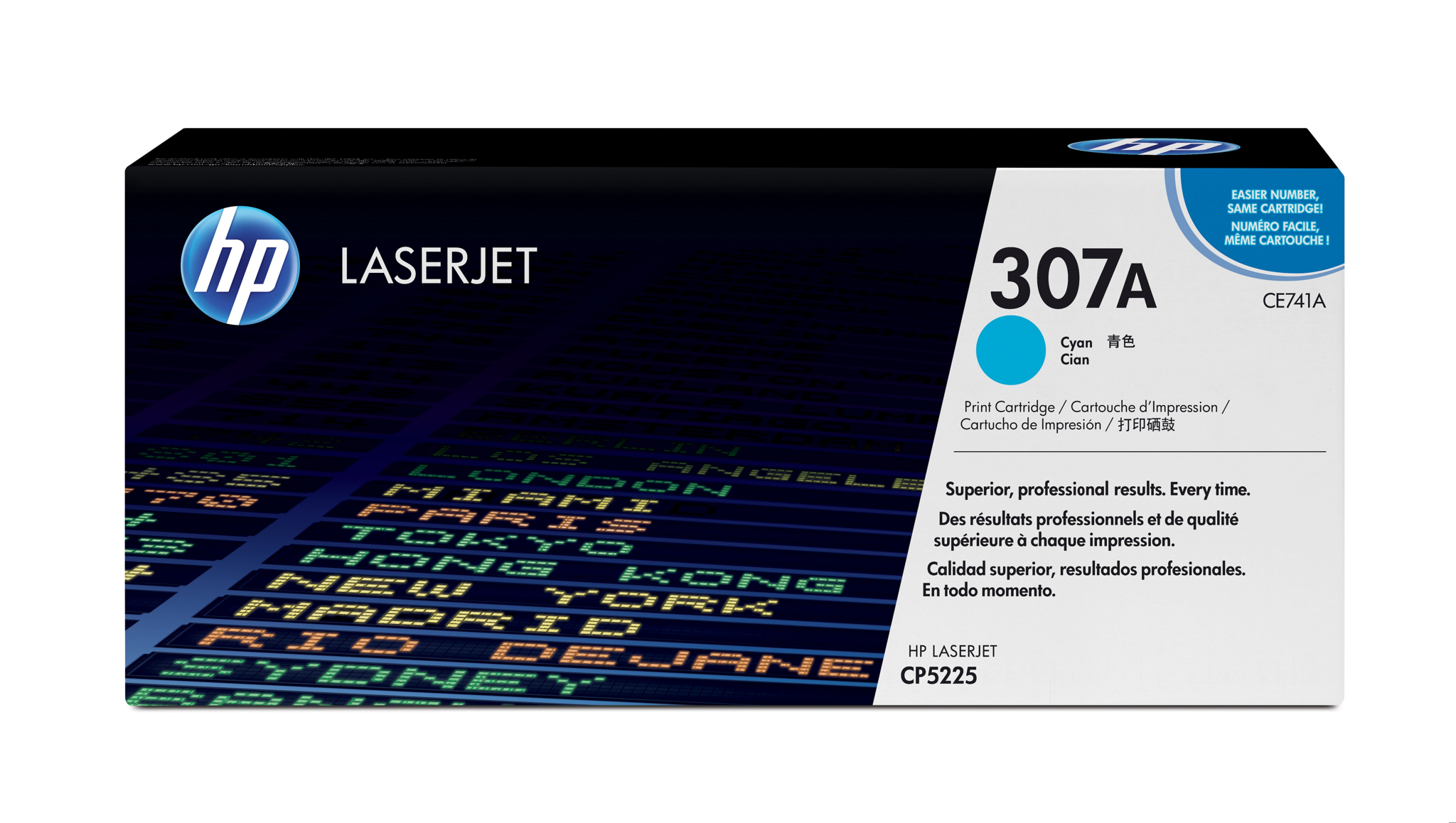 Bild von HP Color LaserJet 307A - Tonereinheit Original - Cyan - 7.300 Seiten