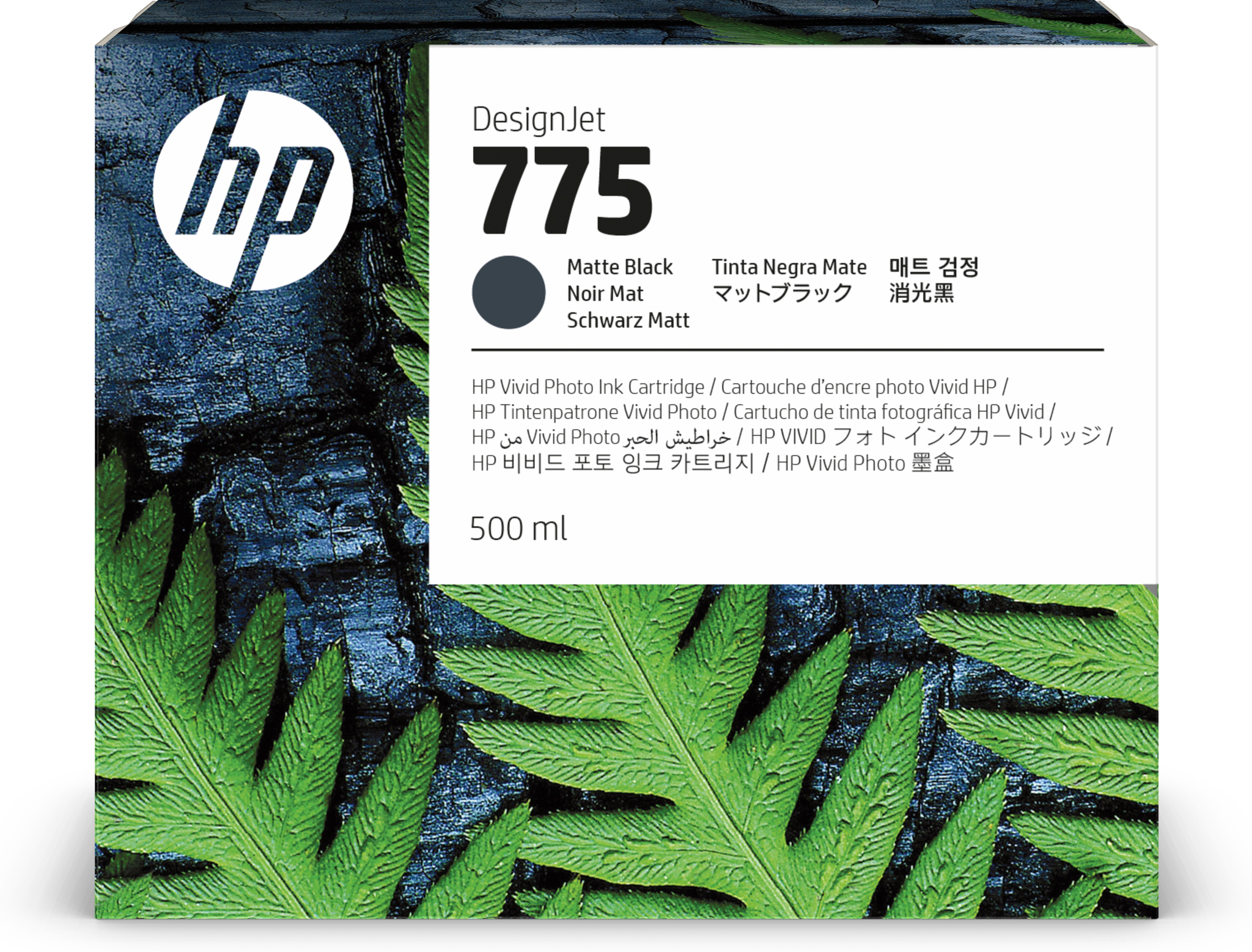 Bild von HP 775 Schwarz matt Druckerpatrone - 500 ml - Standardertrag - 500 ml - 1 Stück(e) - Einzelpackung