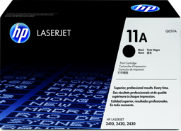 Bild von HP 11A Black Original LaserJet Toner Cartridge - 6000 Seiten - Schwarz - 1 Stück(e)