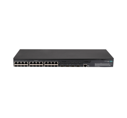 Bild von HPE FlexNetwork 5140 24G 4SFP+ EI - Managed - L3 - Gigabit Ethernet (10/100/1000) - Vollduplex - Rack-Einbau - 1U