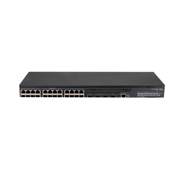 Bild von HPE FlexNetwork 5140 24G 4SFP+ EI - Managed - L3 - Gigabit Ethernet (10/100/1000) - Vollduplex - Rack-Einbau - 1U