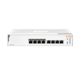 Bild von HPE Instant On 1830 8G 4p Class4 PoE 65W - Managed - L2 - Gigabit Ethernet (10/100/1000) - Power over Ethernet (PoE) - Rack-Einbau - 1U