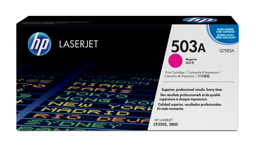 Bild von HP 503A Magenta Original LaserJet Toner Cartridge - 6000 Seiten - Magenta - 1 Stück(e)