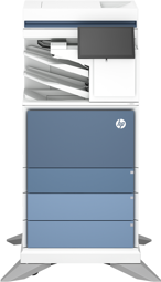 Bild von HP LaserJet Color Enterprise Flow MFP 6800zfsw Drucker - Drucken - Kopieren - Scannen - Faxen - Flow; Touchscreen; Hefter; TerraJet Tonerkartusche - Laser - Farbdruck - 1200 x 1200 DPI - A4 - Direktdruck - Grau