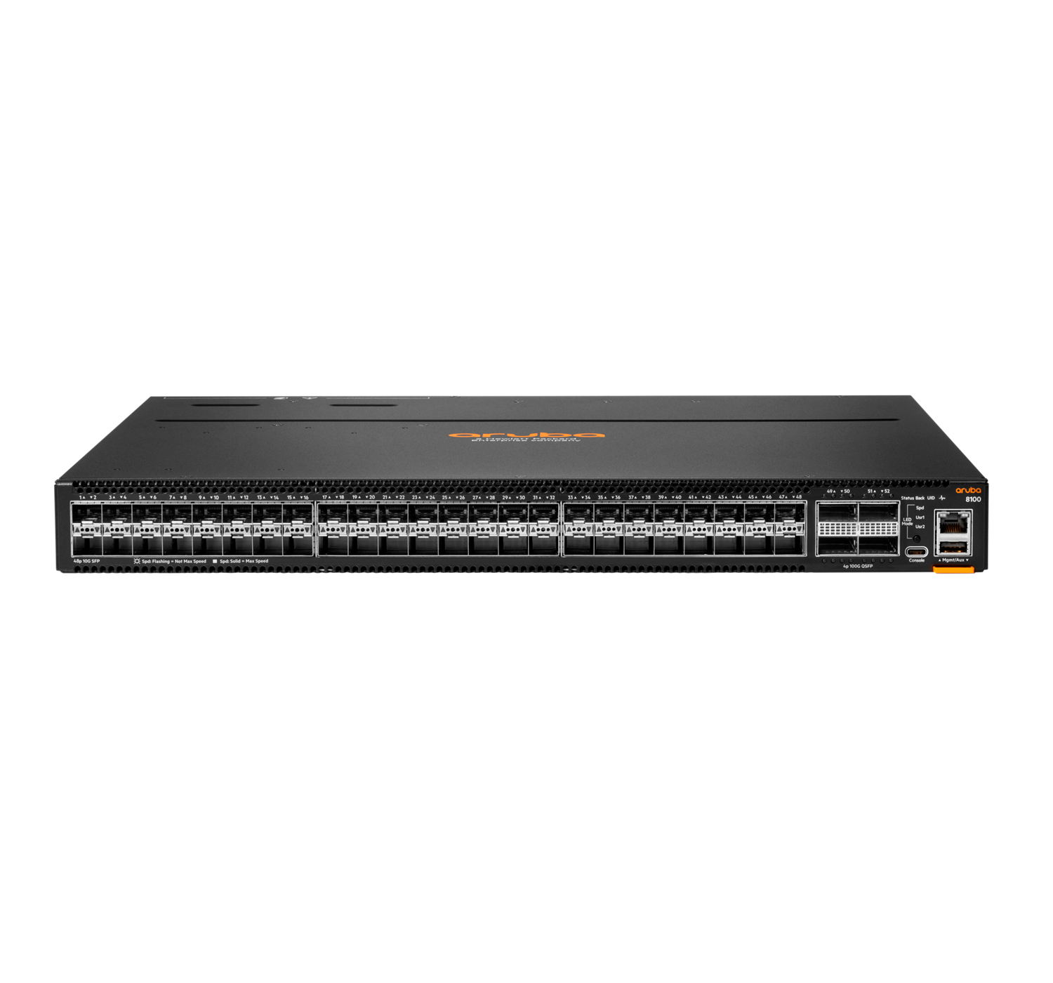 Bild von HPE Networking CX 8100 48x10G SFP+ 4x40/100G - Switch - Managed