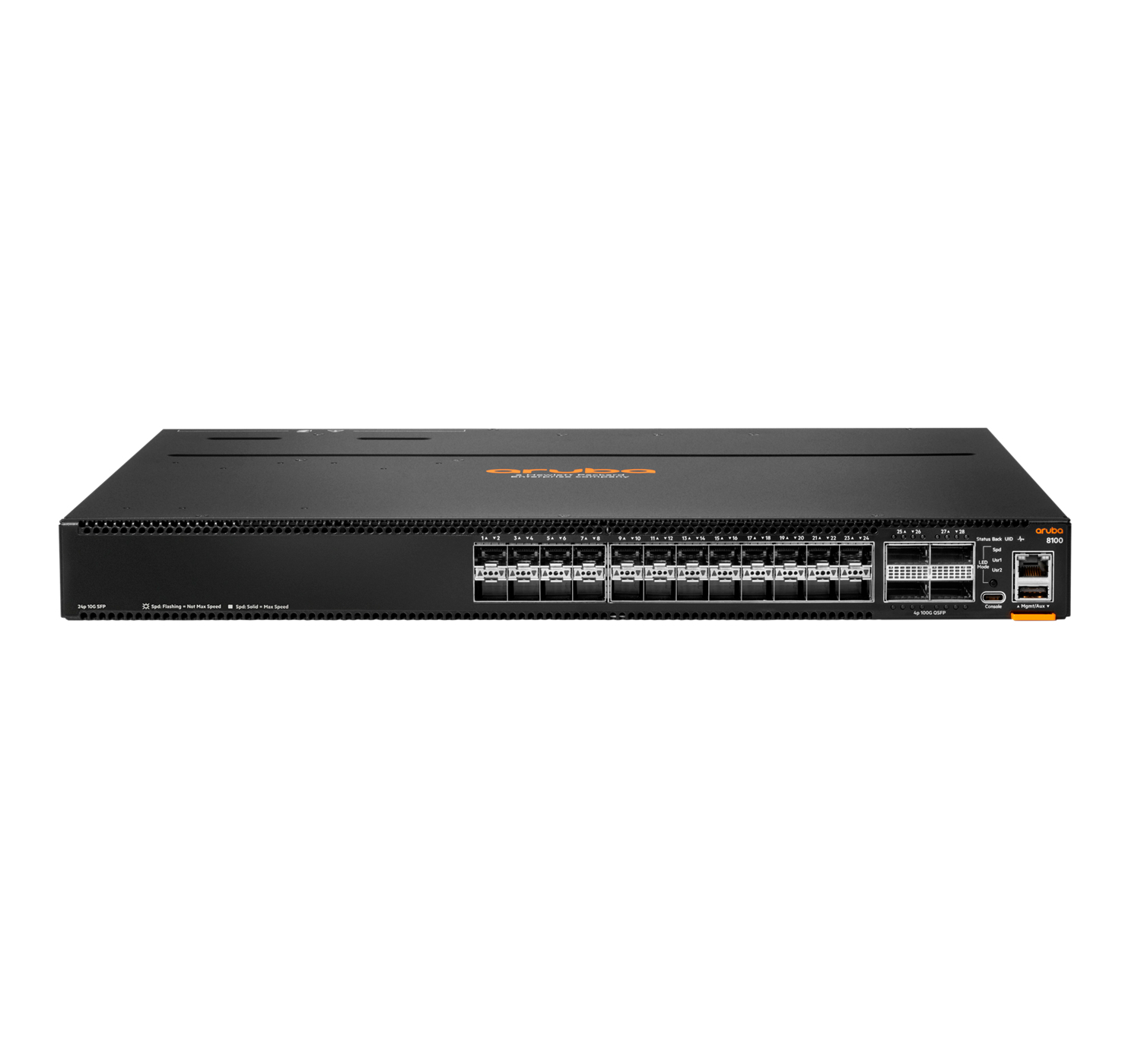 Bild von HPE Networking CX 8100 24x10G SFP+ 4x40/100G - Switch - Managed