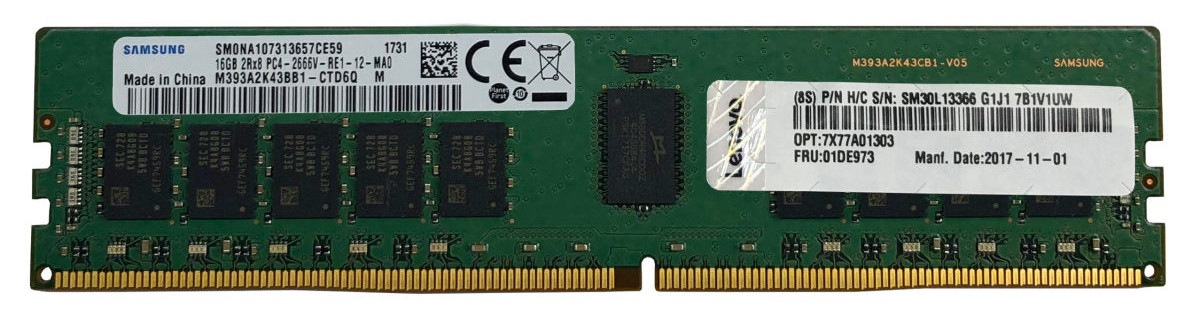 Bild von Lenovo 4X77A85861 - 32 GB - 1 x 32 GB - DDR4 - 3200 MHz