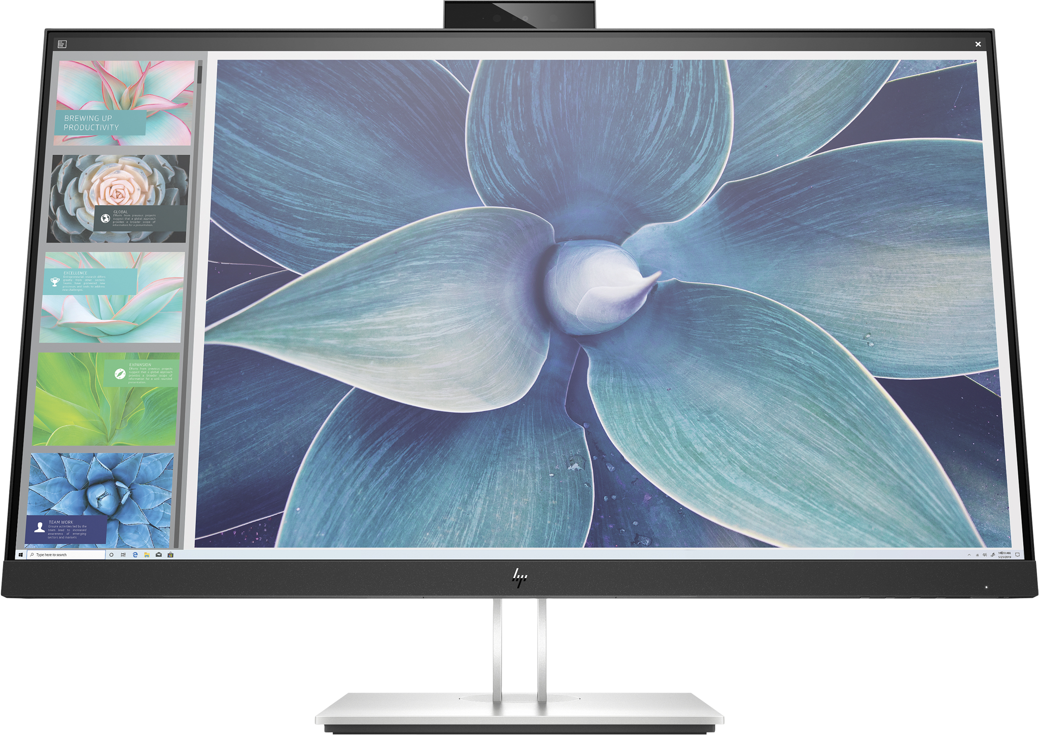 Bild von HP E27d G4, 68,6 cm (27"), 2560 x 1440 Pixel, Quad HD, LED, 5 ms, Schwarz