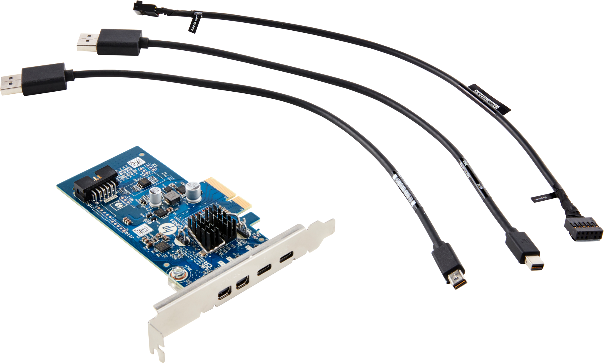 Bild von HP Thunderbolt-Adapter - PCIe x4 Low-Profile - Netzteil