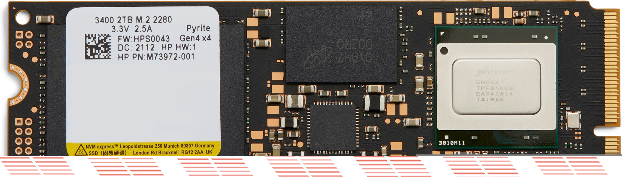 Bild von HP 2TB PCIe NVMe TLC M.2 SSD EMEA-INTL E
