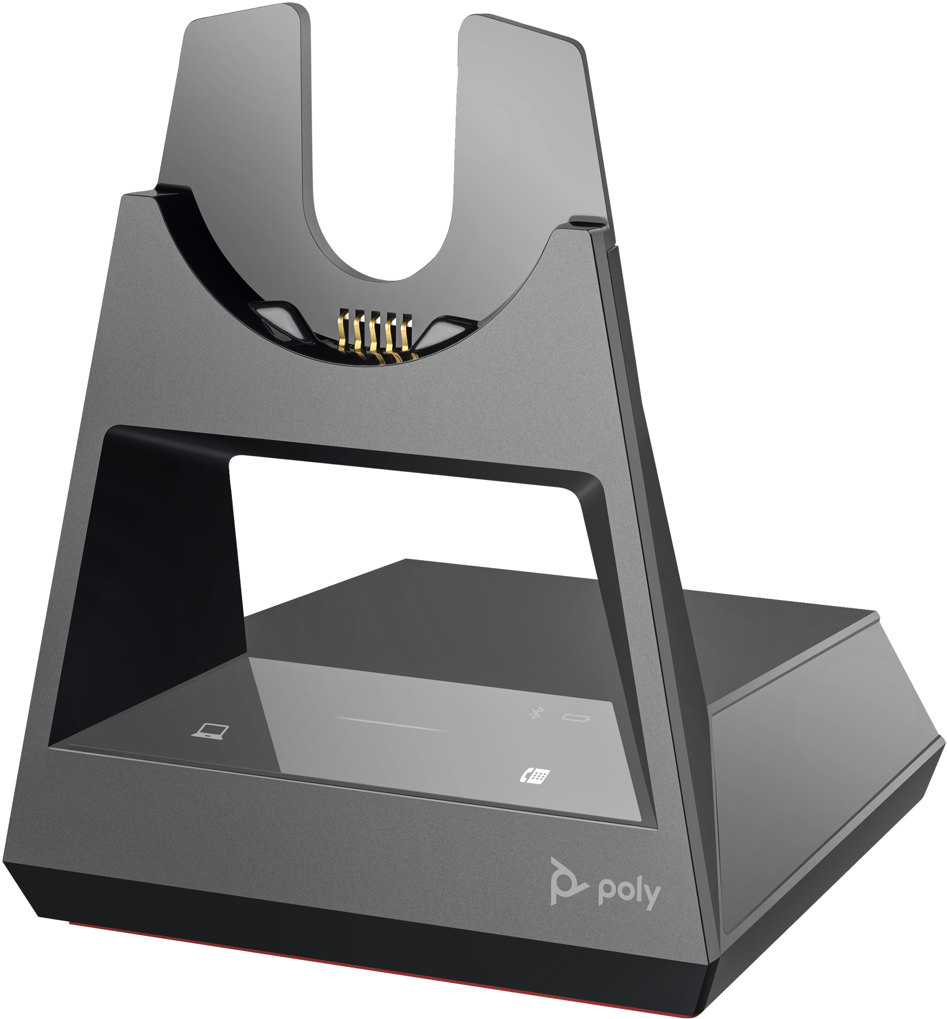 Bild von HP POLY Voyager Office-Basis, Headset-Ständer, 350 g, Schwarz