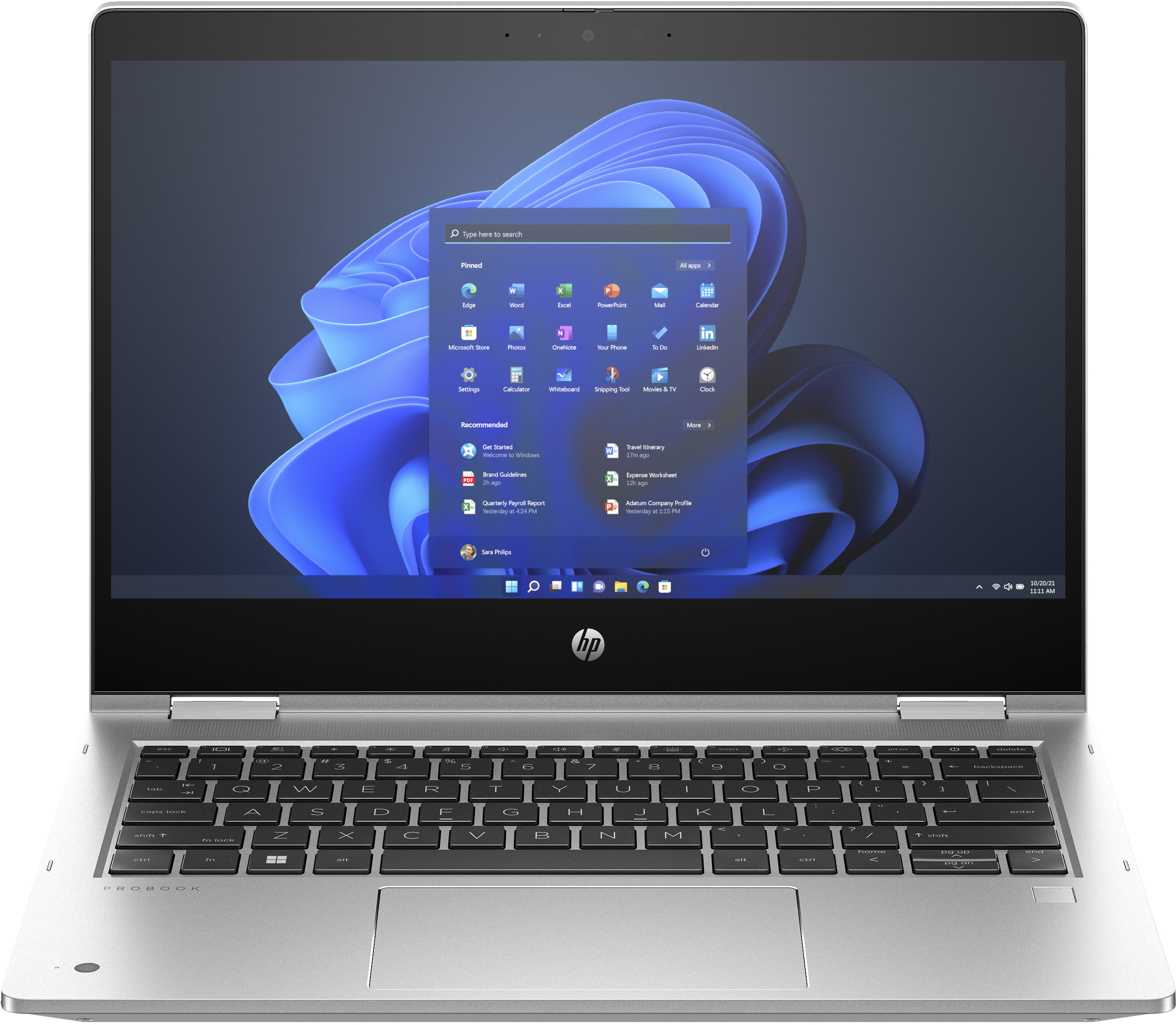 Bild von HP Pro x360 435 G10, AMD Ryzen™ 5, 33,8 cm (13.3"), 1920 x 1080 Pixel, 16 GB, 512 GB, Windows 11 Pro