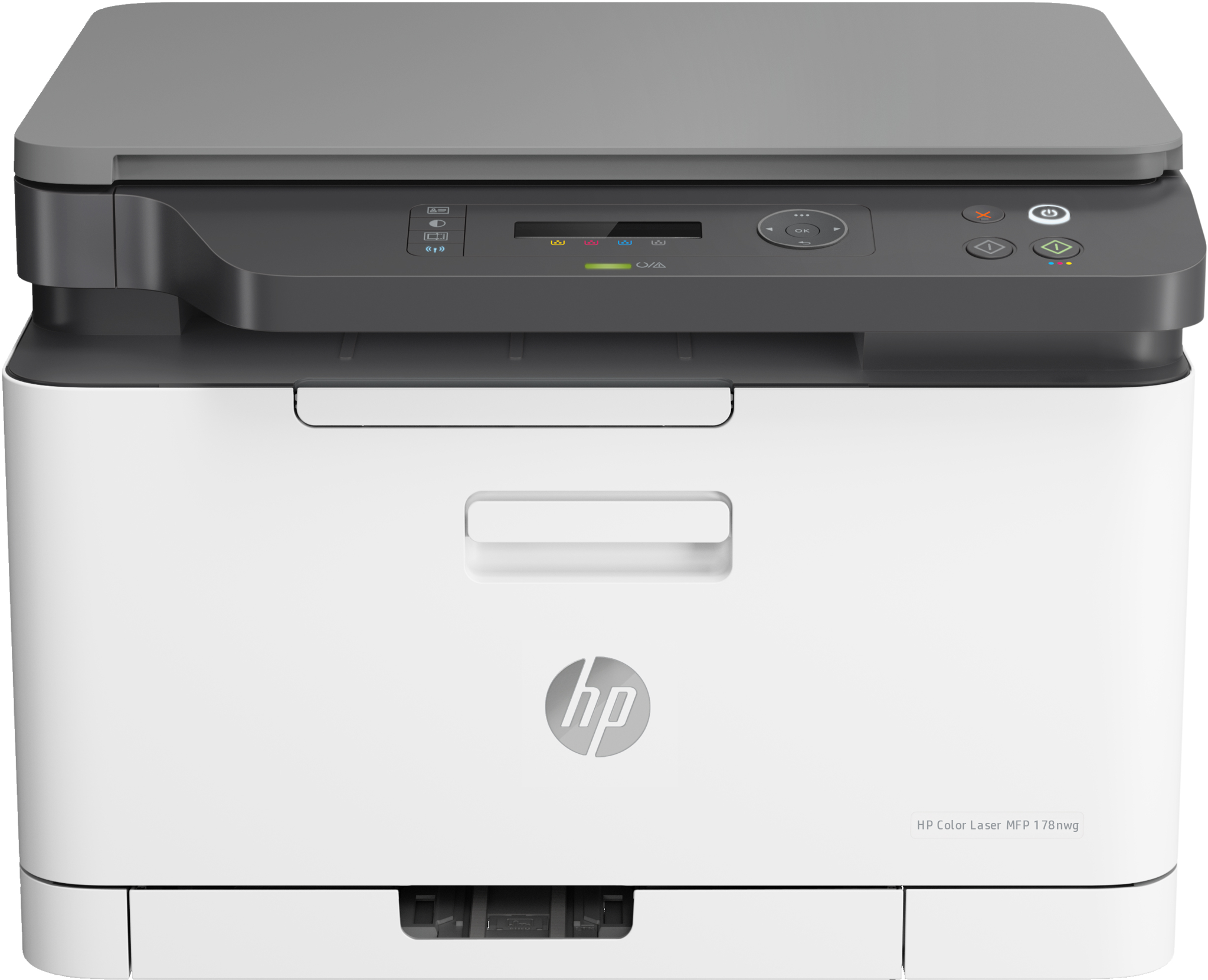 Bild von HP Color Laser MFP 178nw, Laser, Farbdruck, 600 x 600 DPI, A4, Direktdruck, Grau, Weiß