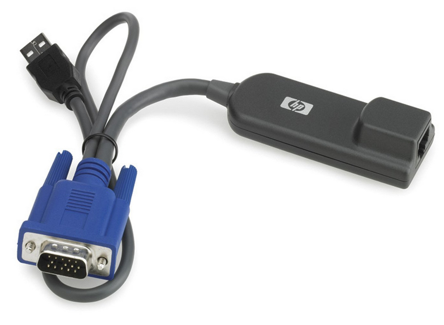 Bild von HPE USB KVM Console Interface Adapter - Schwarz