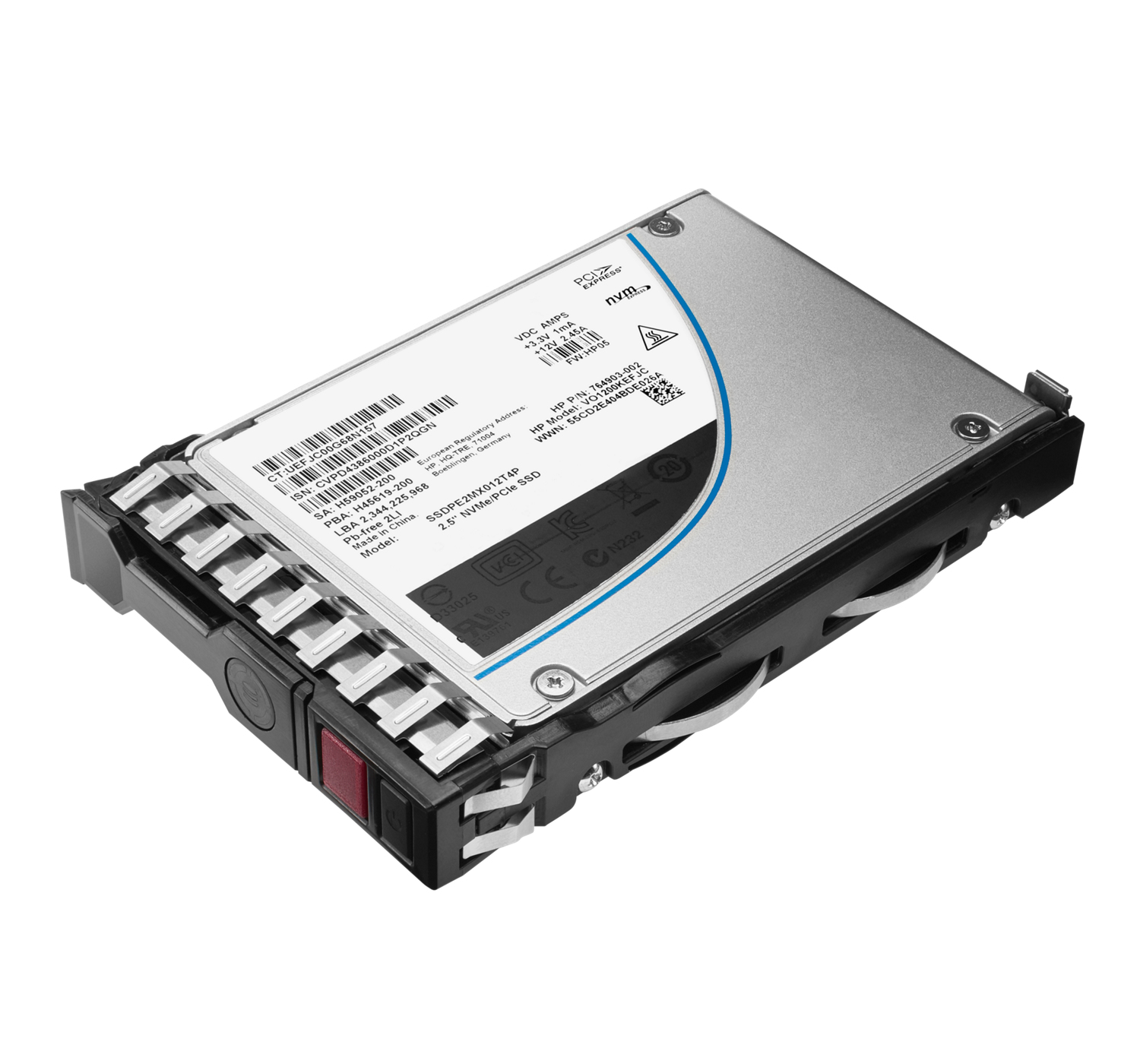 Bild von HPE 960GB SATA MU SFF SC DS SSD**Shipping New Sealed Spares** - Solid State Disk - Serial ATA