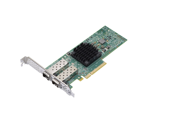 Bild von Lenovo 4XC7A08237 - Eingebaut - Kabelgebunden - PCI Express - Faser - 25000 Mbit/s - Schwarz - Grün - Edelstahl