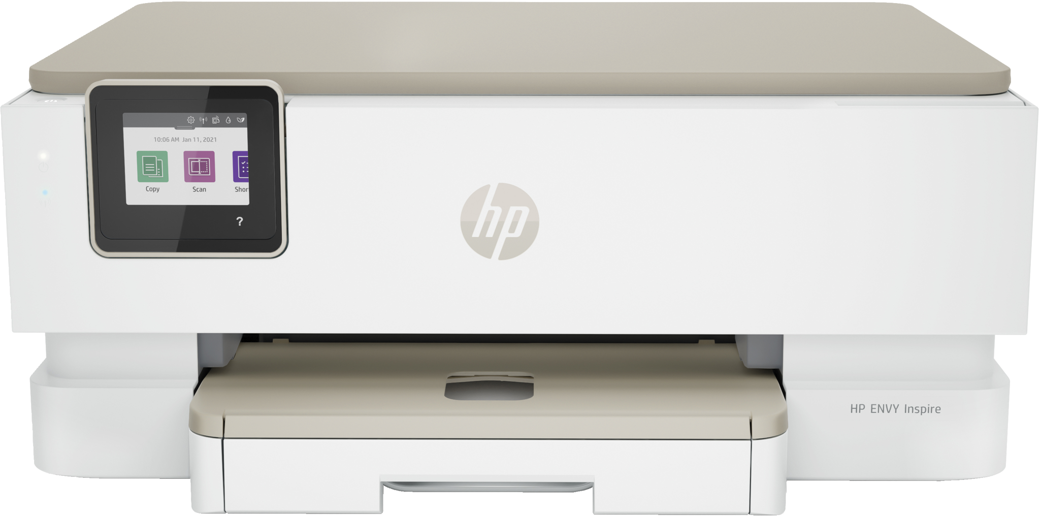 Bild von HP ENVY Inspire 7224e All-in-One-Drucker - Farbe - Drucker für Zu Hause - Drucken - Kopieren - Scannen - Wireless; +; Mit Instant Ink kompatibel; Scannen an PDF - Thermal Inkjet - Farbdruck - 4800 x 1200 DPI - A4 - Direktdruck - Beige