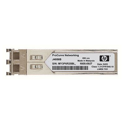 Bild von HPE X121 1G SFP LC SX, Faseroptik, 1000 Mbit/s, SFP, LC, 50/125,62.5/125 µm, SX