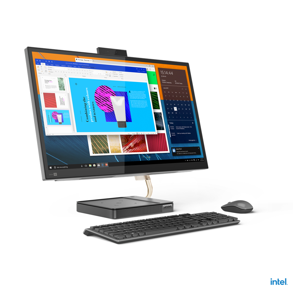 Bild von Lenovo IdeaCentre 5, 68,6 cm (27"), Quad HD, Intel® Core™ i5, 16 GB, 512 GB, Windows 11 Home