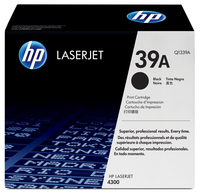 Bild von HP 39A Black Original LaserJet Toner Cartridge - 18000 Seiten - Schwarz - 1 Stück(e)