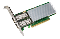 Bild von Intel ® Ethernet-Netzwerkadapter E810-CQDA2 - Eingebaut - Kabelgebunden - PCI Express - Faser - 100000 Mbit/s