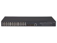 Bild von HPE FlexNetwork 5130 24G 4SFP+ EI - Managed - L3 - Gigabit Ethernet (10/100/1000) - Vollduplex - Rack-Einbau - 1U