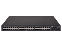 Bild von HPE 5130-48G-PoE+-4SFP+ (370W) EI - Managed - L3 - Gigabit Ethernet (10/100/1000) - Power over Ethernet (PoE) - Rack-Einbau - 1U