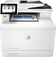 Bild von HP LaserJet Managed Color MFP E47528f - Drucken - Kopieren - Scannen - Faxen - Kompakte Größe; Hohe Sicherheit; ADF für 50 Blatt; Beidseitiger Druck; Drucken über den USB-Anschluss vorn; Beidseitiges Scannen - Laser - Farbdruck - 600 x 600 DPI - A4 - Direktd