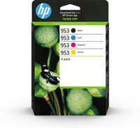 Bild von HP 953 - Original - Tinte auf Pigmentbasis - Schwarz - Cyan - Magenta - Gelb - HP - Kombi-Packung - OfficeJet Pro 7740 - 8710 - 8720 - 8725 - 8730 - 8740 HP OfficeJet Pro 8210 Printer - HP OfficeJet Pro...